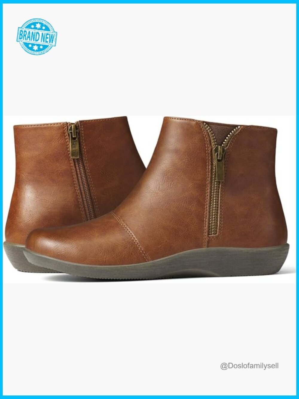 Ankle Boots Flat Booties Casual Short Boots Comfortable Walking Boots